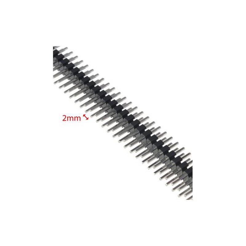 pin header 2x40 2mm male