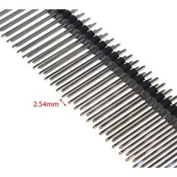 pin header 2x40 21mm 2.54mm male